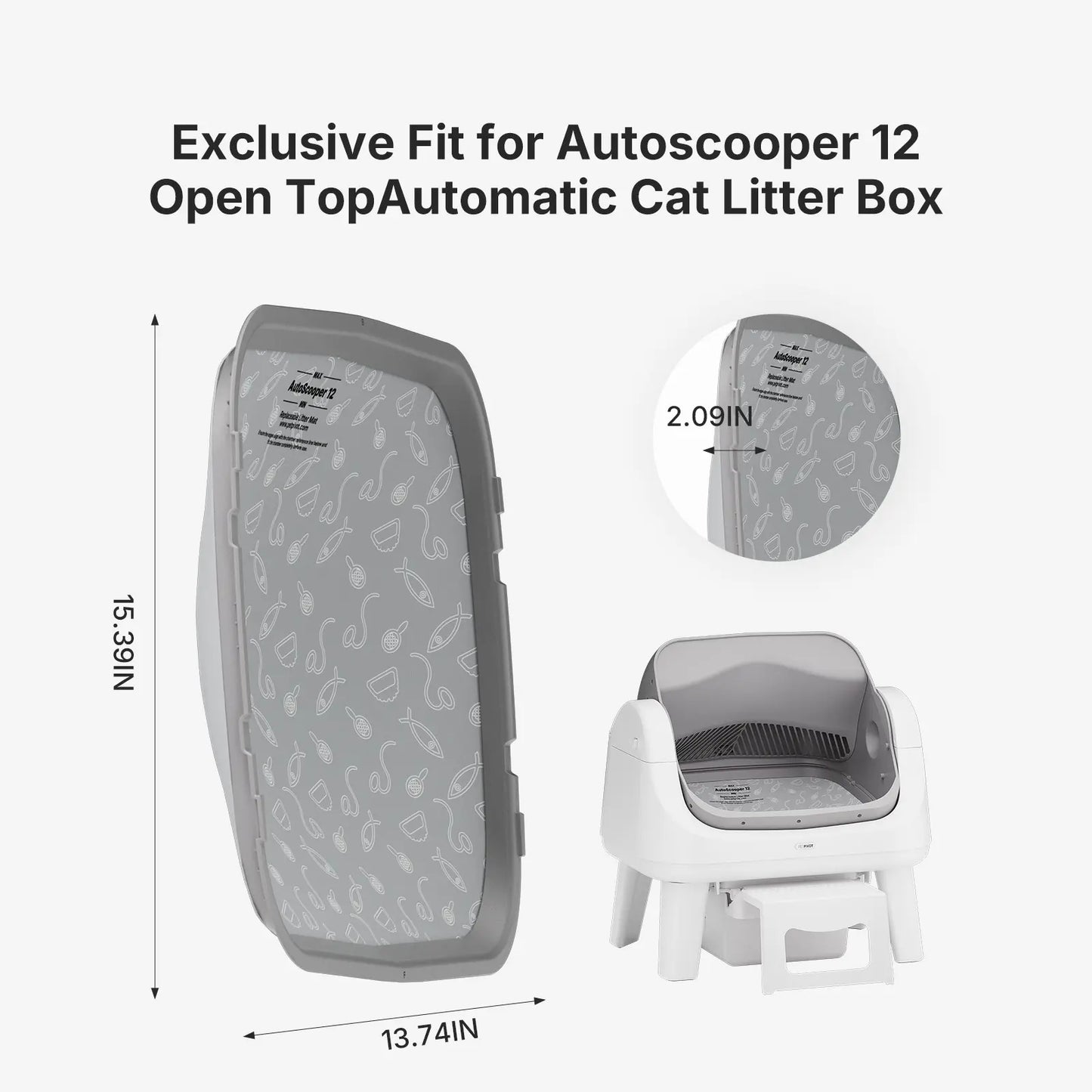 NekoScoop™ Precision-Fit Lite Pads (2-Pack)